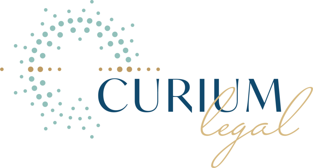 Media Avenue client alternate logo design for Curium Legal