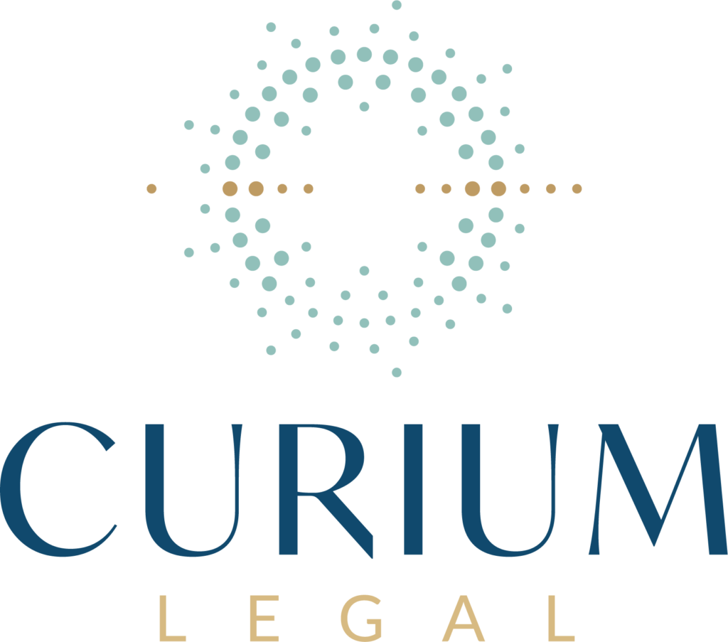 Media Avenue client brand mark design for Curium Legal