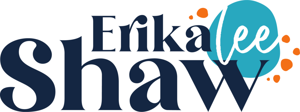 Media Avenue client main logo design for Erika Lee Shaw