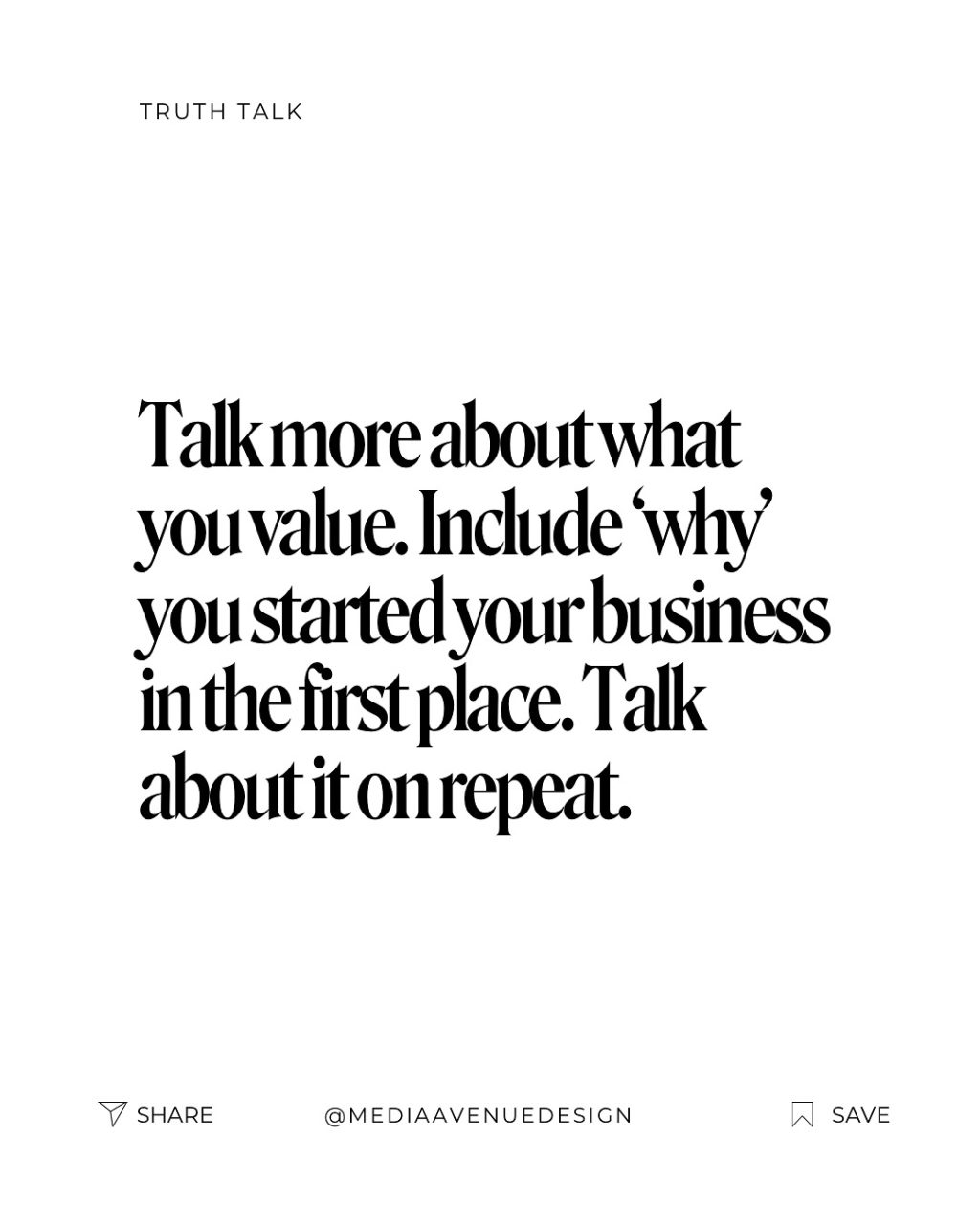 Instagram post from mediaavenuedesign. This post is in position 1.