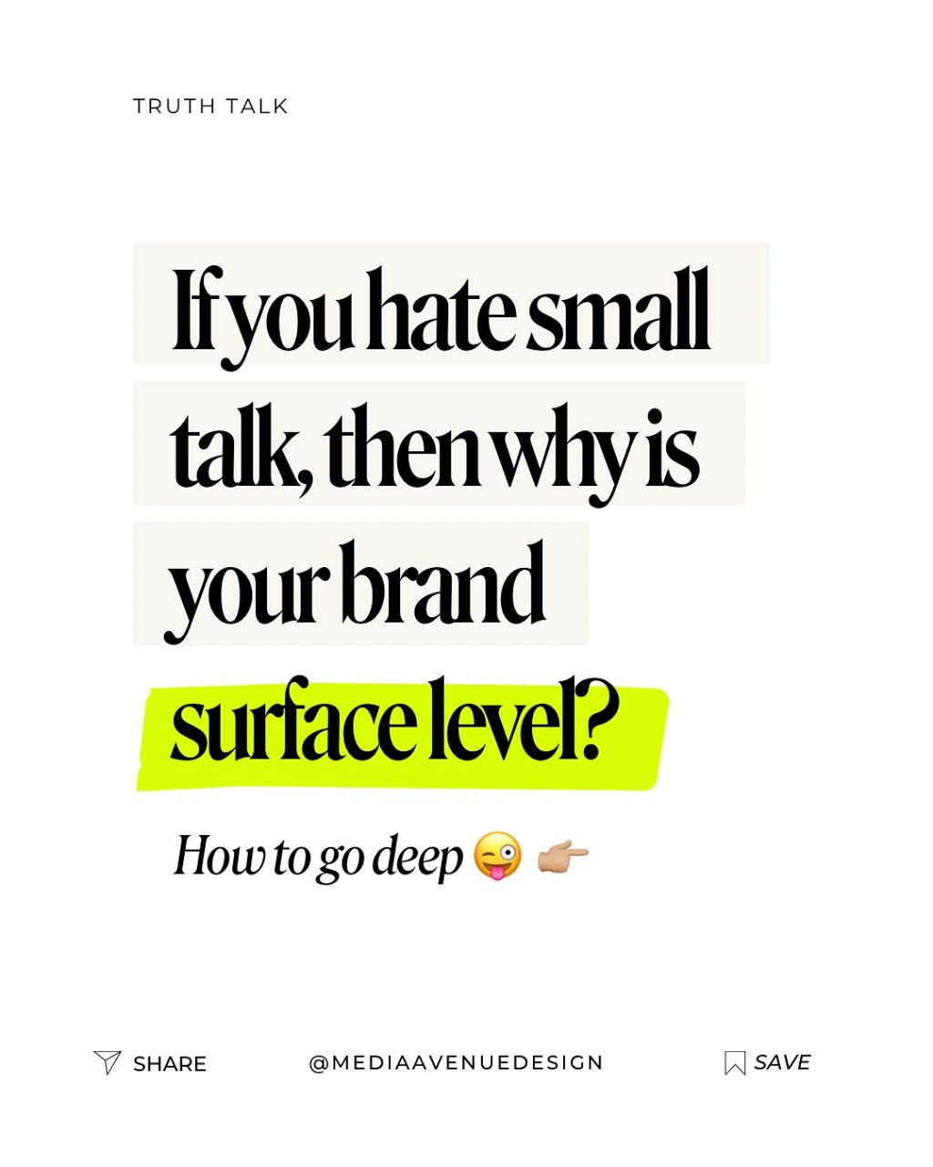 Instagram post from mediaavenuedesign. This post is in position 0.