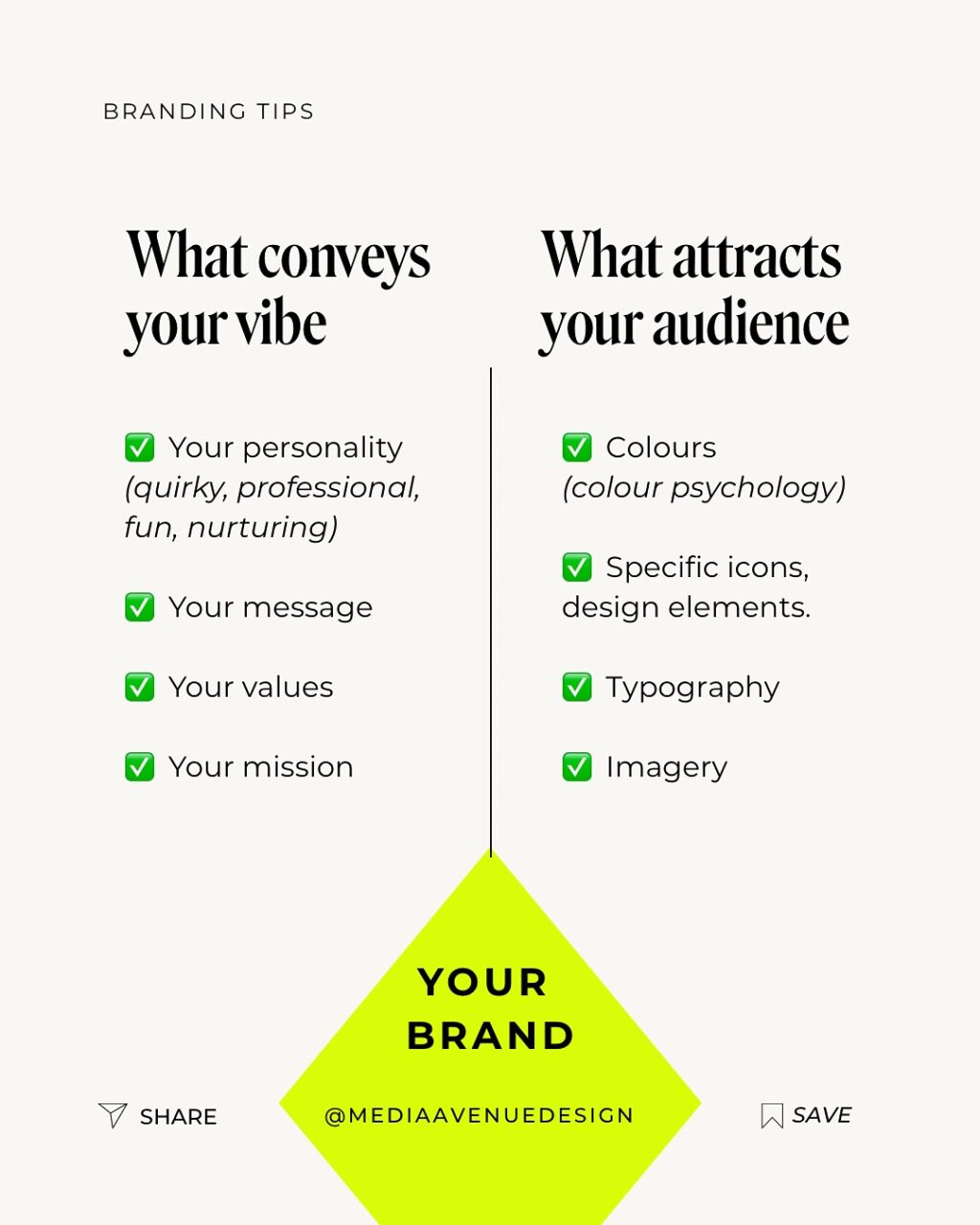 Instagram post from mediaavenuedesign. This post is in position 1.